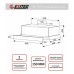 Вытяжка кухонная встраиваемая EXITEQ EX-1075
