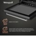 Духовой шкаф газовый Weissgauff WGO 706 D BLACK GLASS