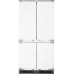 Встраиваемый холодильник Hiberg S-RFQ 800 W inverter
