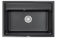 Кухонная мойка GRANULA KS-7301 чёрный