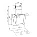 Настенная вытяжка Sirius SLTC 103 SQUARES black/silver