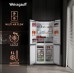 Отдельностоящий холодильник с инвертором Weissgauff WCD 450 White Rock Glass NoFrost Inverter