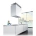Вытяжка Falmec Design+ LAGUNA isola 60 inox vetro bianco (800) CLDI6075.E0P2#ZZZI491F+KACL.822#F