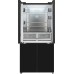 Отдельностоящий холодильник с инвертором Weissgauff WCD 510 Built-in Inverter NoFrost Black Glass