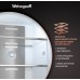 Отдельностоящий холодильник с инвертором Weissgauff WSBS 1036 Inverter NoFrost Premium Champagne Glass