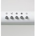 Плоская кухонная вытяжка LEX Simple 500 White