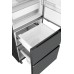 Отдельностоящий холодильник Weissgauff WFD 450 Total NoFrost Inverter Dark Grey Built-in