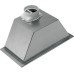 Вытяжка Falmec Design GRUPPO INCASSO MURANO 70 inox vetro bianco (800) CGIW70.E10P6#ZZZF491F