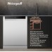 Посудомоечная машина с авто-открыванием и инвертором Weissgauff DW 6114 Inverter Touch AutoOpen White
