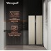 Отдельностоящий холодильник с инвертором Weissgauff WSBS 500 Inverter NoFrost Beige Glass