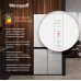 Отдельностоящий холодильник с инвертором Weissgauff WCD 450 WG NoFrost Inverter
