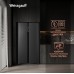 Отдельностоящий холодильник с инвертором Weissgauff WSBS 600 NoFrost Inverter Inox Glass