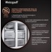 Отдельностоящий холодильник с инвертором Weissgauff WCD 590 Nofrost Inverter Premium EcoFresh Blue Glass