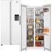 Отдельностоящий холодильник с инвертором и подачей воды Weissgauff WSBS 600 W NoFrost Inverter Water Dispenser