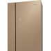 Отдельностоящий холодильник с инвертором Weissgauff WCD 510 Built-in Inverter NoFrost Champagne Glass
