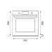 Духовой шкаф Bertazzoni F609HEREKTAG