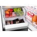 Отдельностоящий холодильник Weissgauff WFD 450 Total NoFrost Inverter Dark Grey Built-in