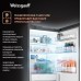 Отдельностоящий холодильник Weissgauff WFD 450 Total NoFrost Inverter Dark Grey Built-in