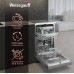 Посудомоечная машина c авто-открыванием и инвертором Weissgauff DW 4539 Inverter Touch AutoOpen Inox