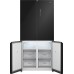 Отдельностоящий холодильник с инвертором Weissgauff WCD 510 Built-in Inverter NoFrost Black Glass