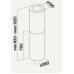 Вытяжка Falmec POLAR EVO ISOLA WHITE 35 CPOI90.E11P2#EUB490F