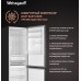 Отдельностоящий холодильник с инвертором Weissgauff WRK 2000 Total NoFrost Inverter Black Inox