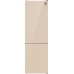 Отдельностоящий холодильник с инвертором Weissgauff WRK 2000 Total NoFrost Inverter Beige Glass