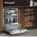 Умная встраиваемая посудомоечная машина Weissgauff BDW 4533 Wi-Fi Inverter Autoopen
