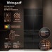Отдельностоящий холодильник с инвертором Weissgauff WCD 450 BG NoFrost Inverter