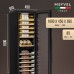 Винный шкаф Meyvel MV106-KBT2 (Slim)