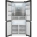 Отдельностоящий холодильник с инвертором Weissgauff WCD 510 Built-in Inverter NoFrost Black Glass