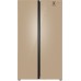 Отдельностоящий холодильник с инвертором Weissgauff WSBS 1036 Inverter NoFrost Premium Champagne Glass