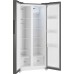 Отдельностоящий холодильник с инвертором Weissgauff WSBS 500 Inverter NoFrost Dark Grey