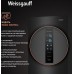 Отдельностоящий холодильник с инвертором Weissgauff WRK 2000 Total NoFrost Inverter Black Inox