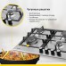 Газовая варочная панель Simfer H60V41M516