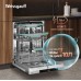 Встраиваемая посудомоечная машина Weissgauff BDW 6151 Inverter Touch AutoOpen Infolight