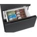 Отдельностоящий холодильник Weissgauff WFD 450 Total NoFrost Inverter Dark Grey Built-in