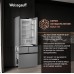 Отдельностоящий холодильник Weissgauff WFD 450 Built-in Inverter NoFrost Inox