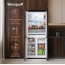 Отдельностоящий холодильник с инвертором Weissgauff WCD 450 B NoFrost Inverter