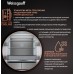 Отдельностоящий холодильник с инвертором Weissgauff WCD 590 Nofrost Inverter Premium EcoFresh Blue Glass