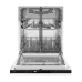 Посудомоечная машина Bertazzoni DW60S3ICPDV