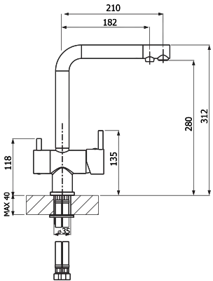 Холодильник Leran CTF 143 W
