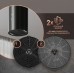 Кухонная островная вытяжка Weissgauff Tubus 1406 Island Black