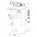 Вытяжка Faber островная CYLINDRA ISOLA PLUS WH GLOSS A37 335.0492.563