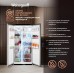 Отдельностоящий холодильник с инвертором Weissgauff WSBS 550 GRG Inverter NoFrost