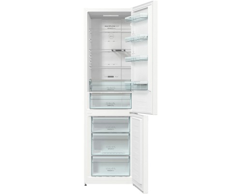 Отдельностоящий двухкамерный холодильник Gorenje NRK 6201 SYW