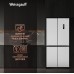 Отдельностоящий холодильник с инвертором Weissgauff WCD 450 WNF Built-in
