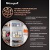Отдельностоящий холодильник с инвертором Weissgauff WSBS 600 NoFrost Inverter Dark Grey Glass
