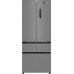 Отдельностоящий холодильник Weissgauff WFD 450 Built-in Inverter NoFrost Inox
