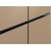 Отдельностоящий холодильник с инвертором Weissgauff WCD 510 Built-in Inverter NoFrost Champagne Glass